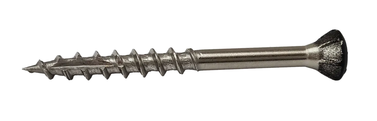 Fasadeskrue A4 T20 sort 4,5x48 mm 250 stk null - 4,5x48 - 2 - Miniatyr