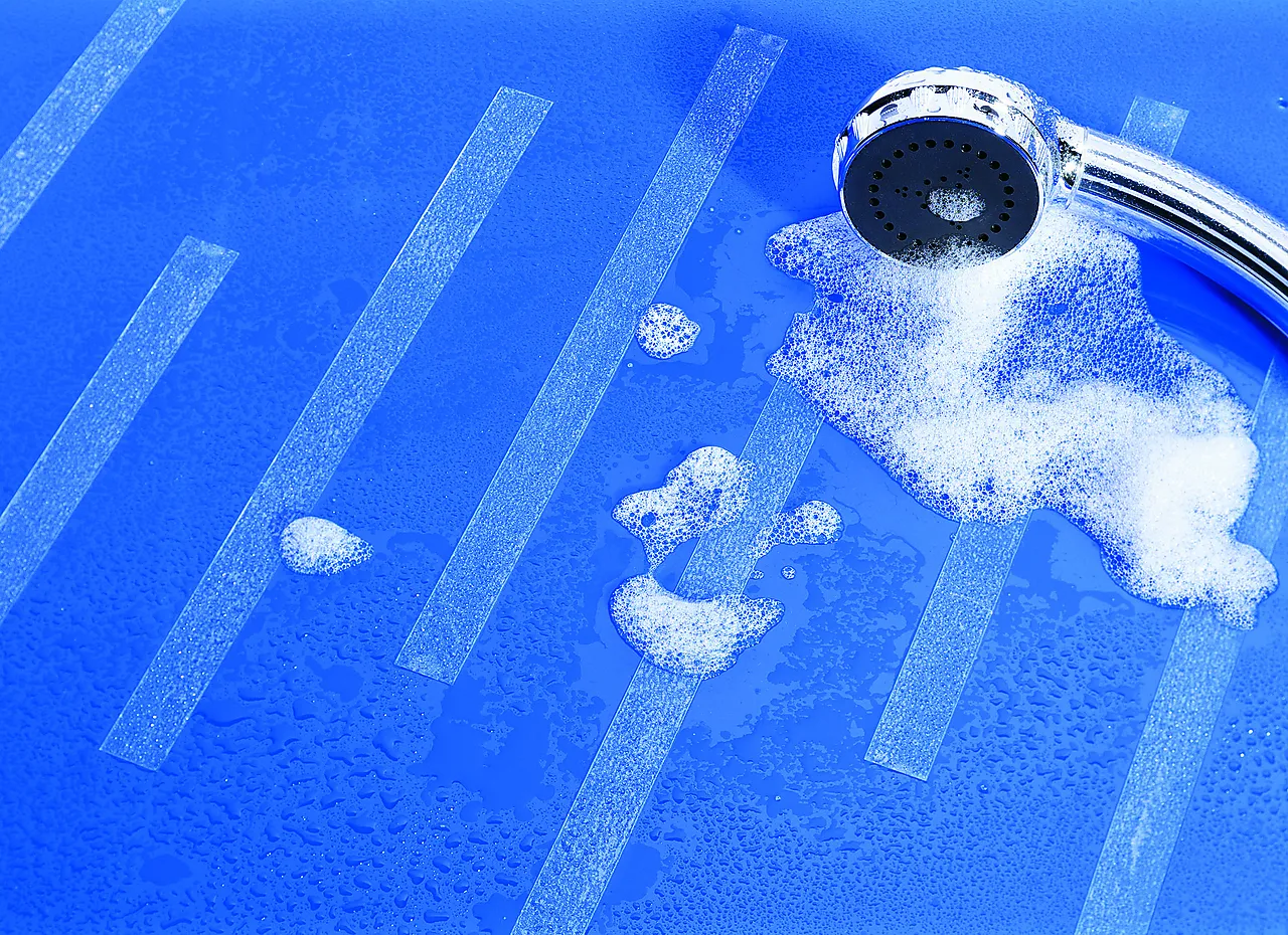 Antiskli striper 2x30 cm 5 stk Antiskli striper 2x30 cm 5 stk