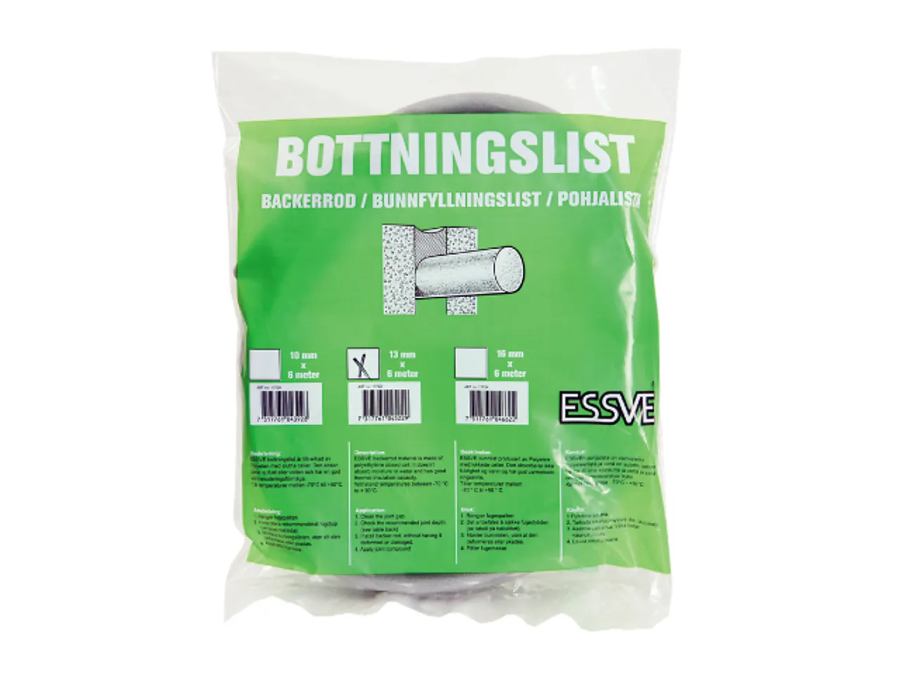 Bunnlist for fuging 50 mm 90 meter kartong null - null - 2 - Miniatyr