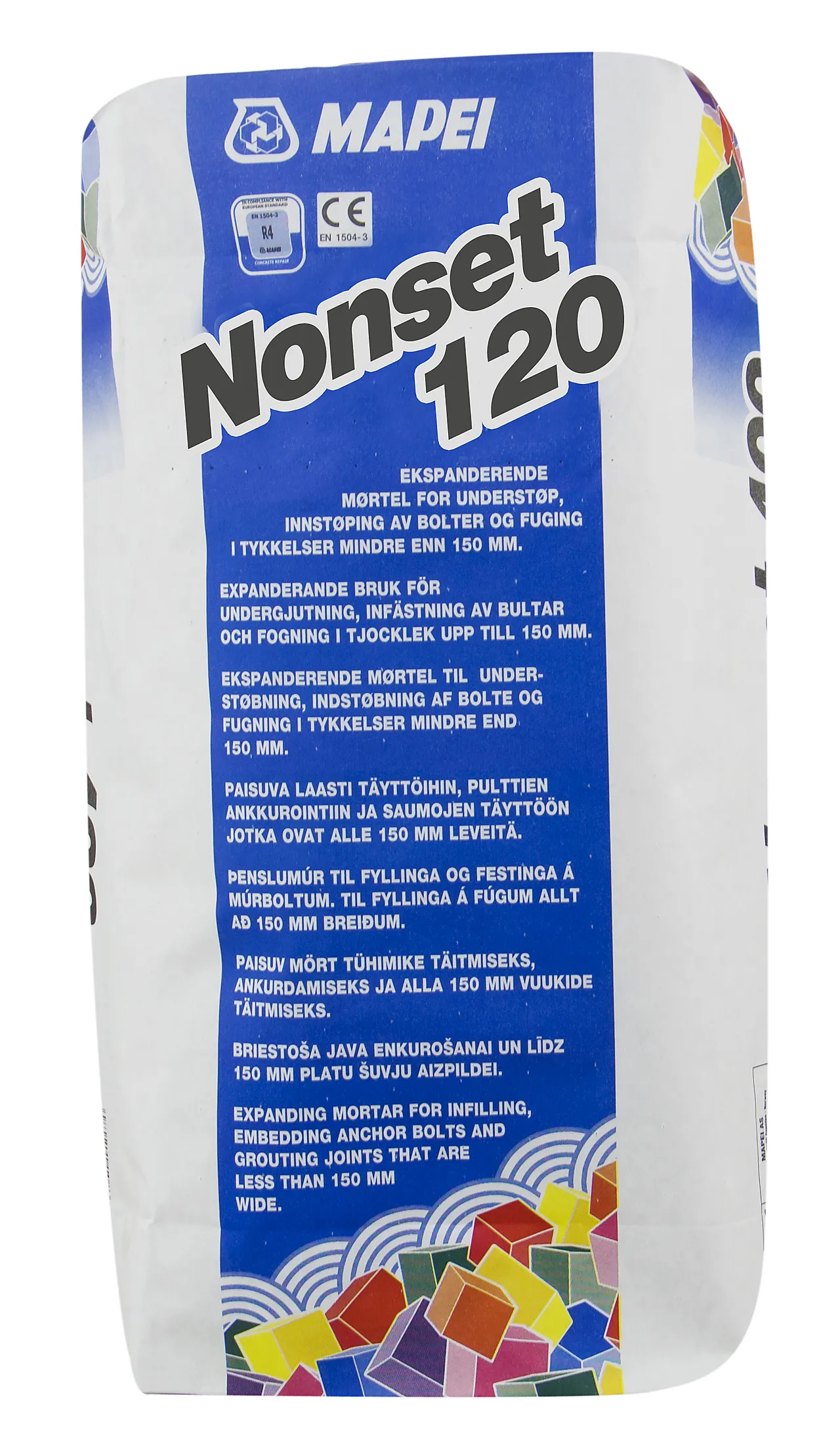 Mørtel ekspanderende understøp 30 mm 25 kg Mørtel ekspanderende understøp 30 mm 25 kg