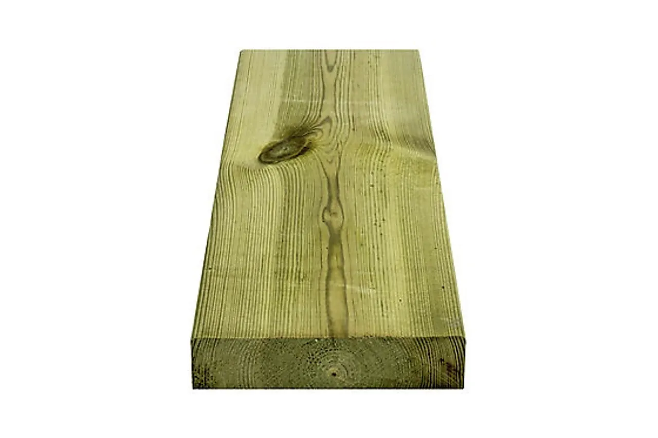 Terrassebord impregnert furu 22x95x3000 mm