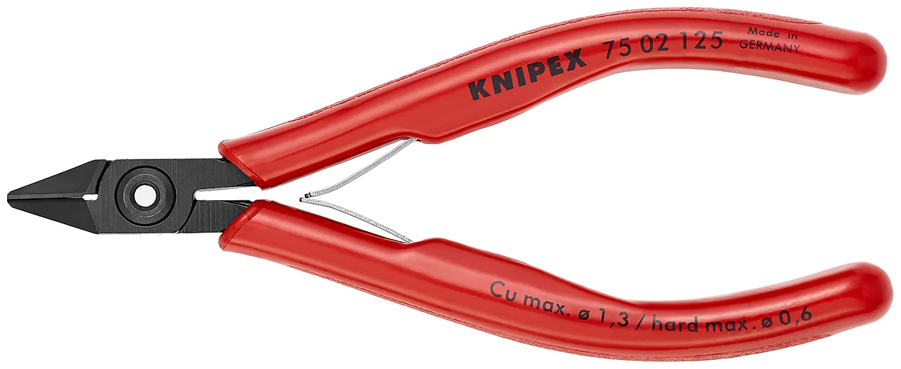 Sideavbiter elektro 75 02 125 sb elektronikk knipex 125 mm