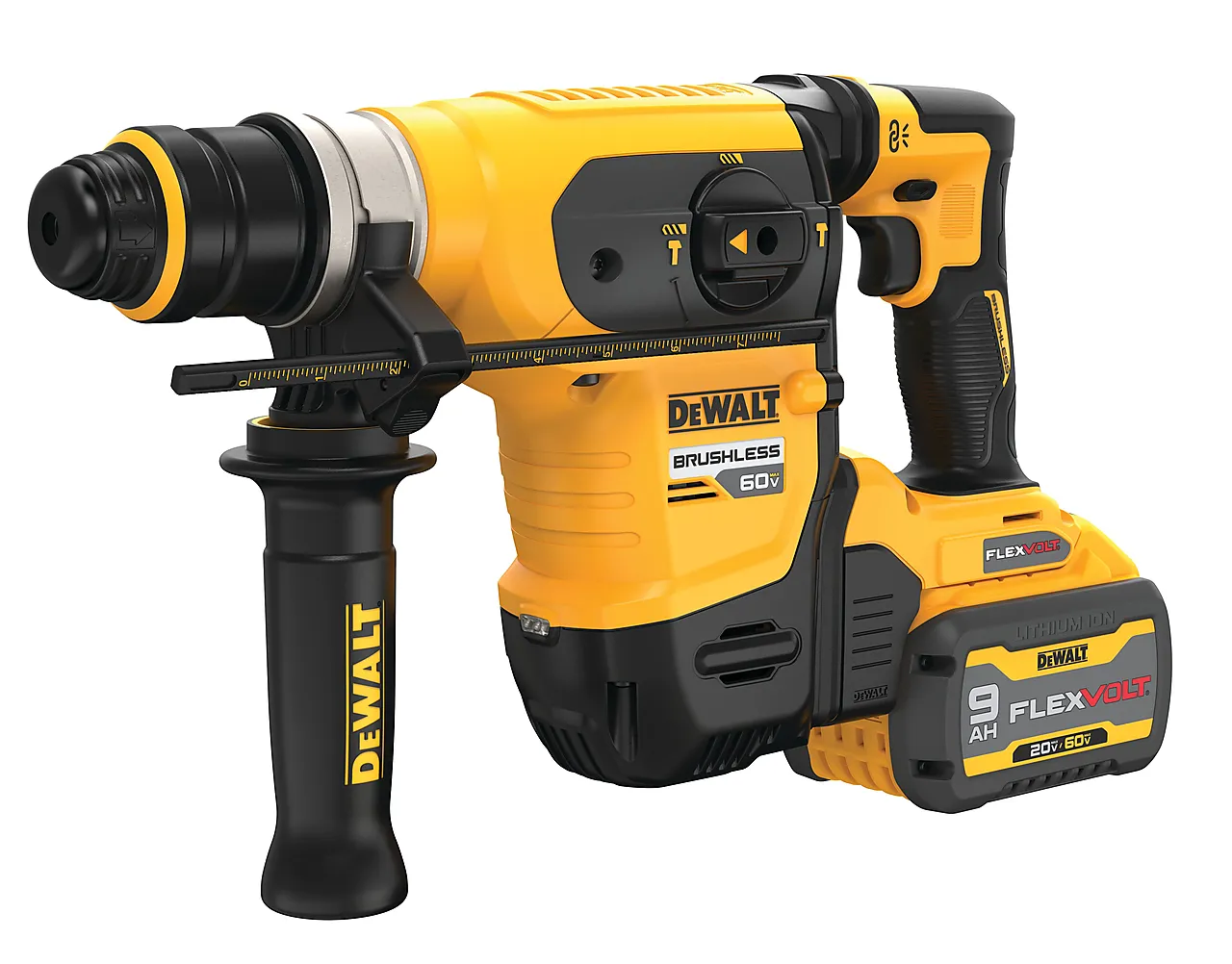 DEWALT kombihammer 54V, TSTAK, LED-lys, Flexvolt