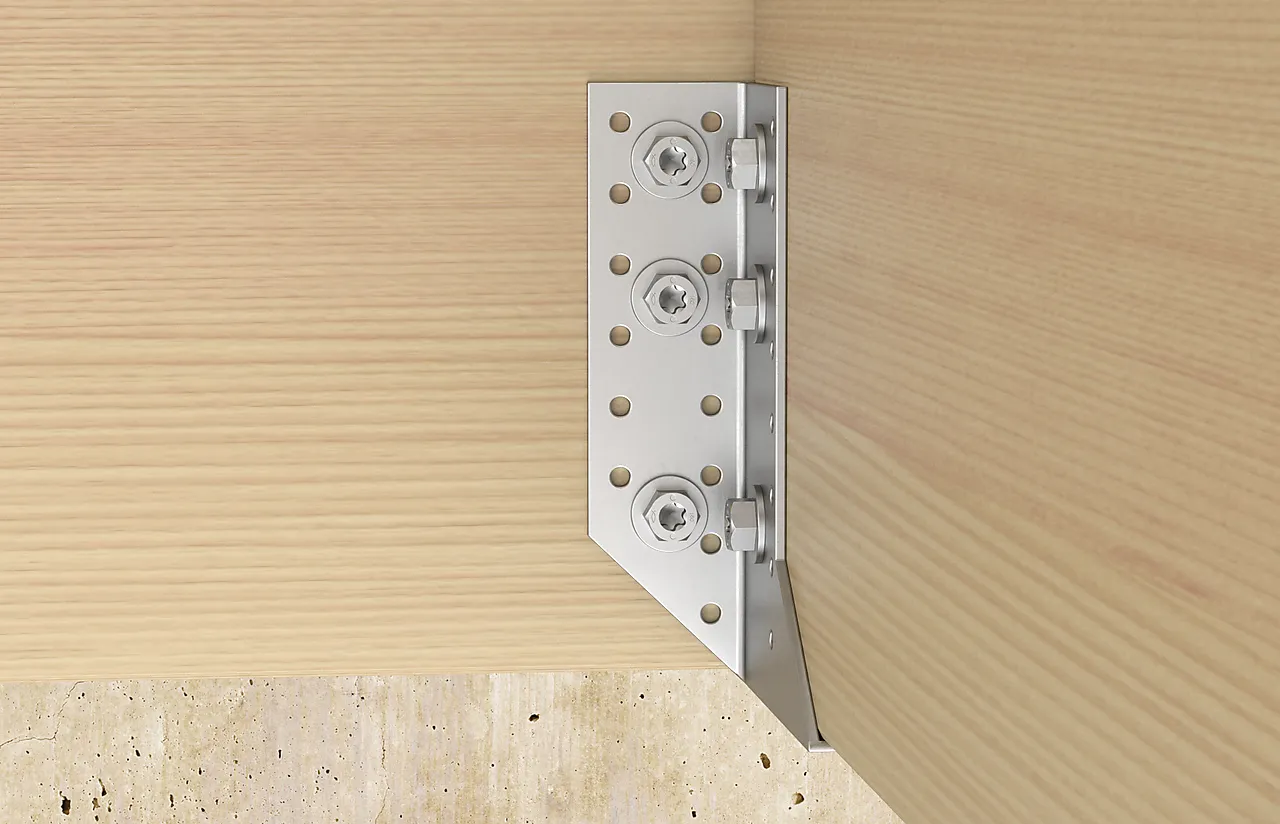 Konstruksjonsskrue FPF II HWTF 8.0x140 innendørs med 6-kant