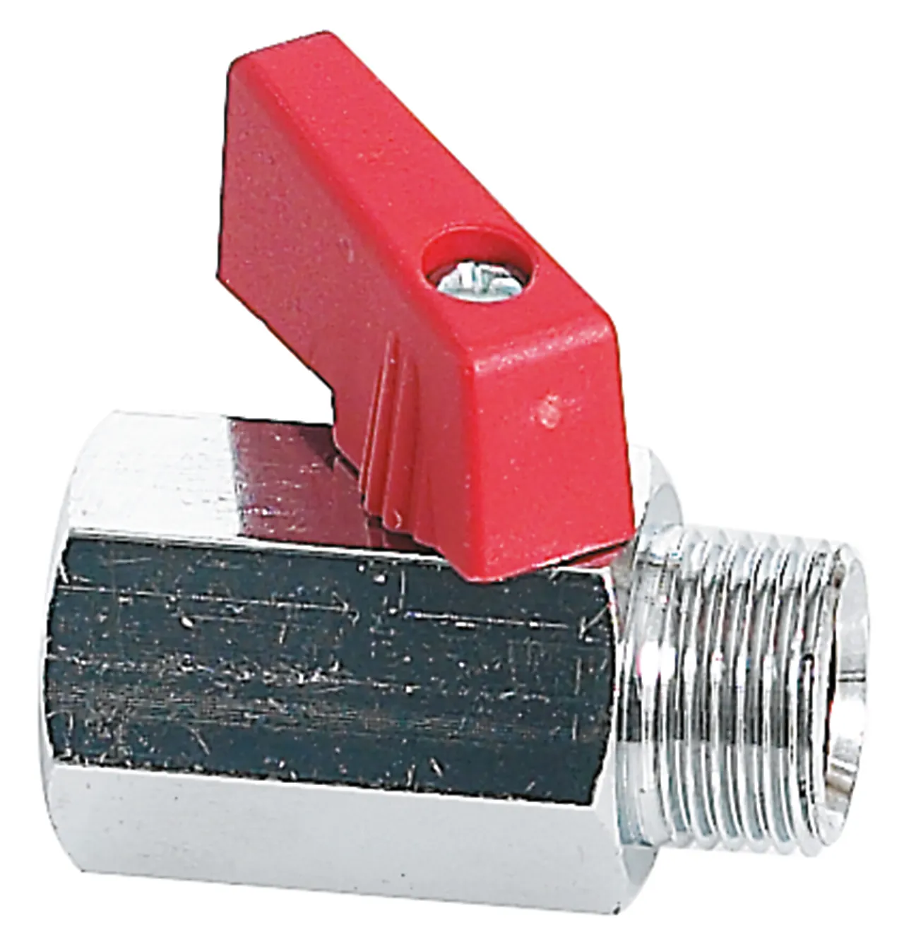 Tappekran med kuleventil 1/4" Tappekran med kuleventil 1/4"