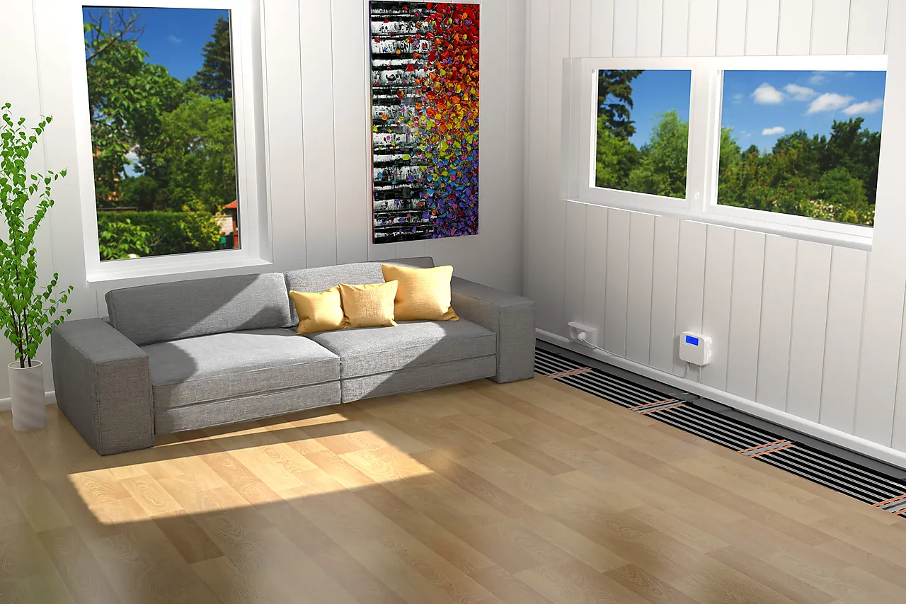 Varmefolie 60W/m² 1 x 3,15 meter null - null - 3 - Miniatyr