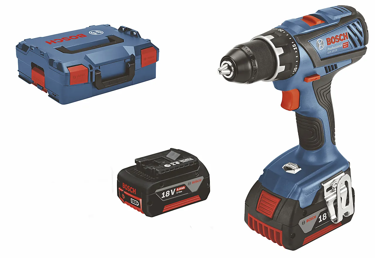 Drill gsr 18v-28 2x5ah l-boxx