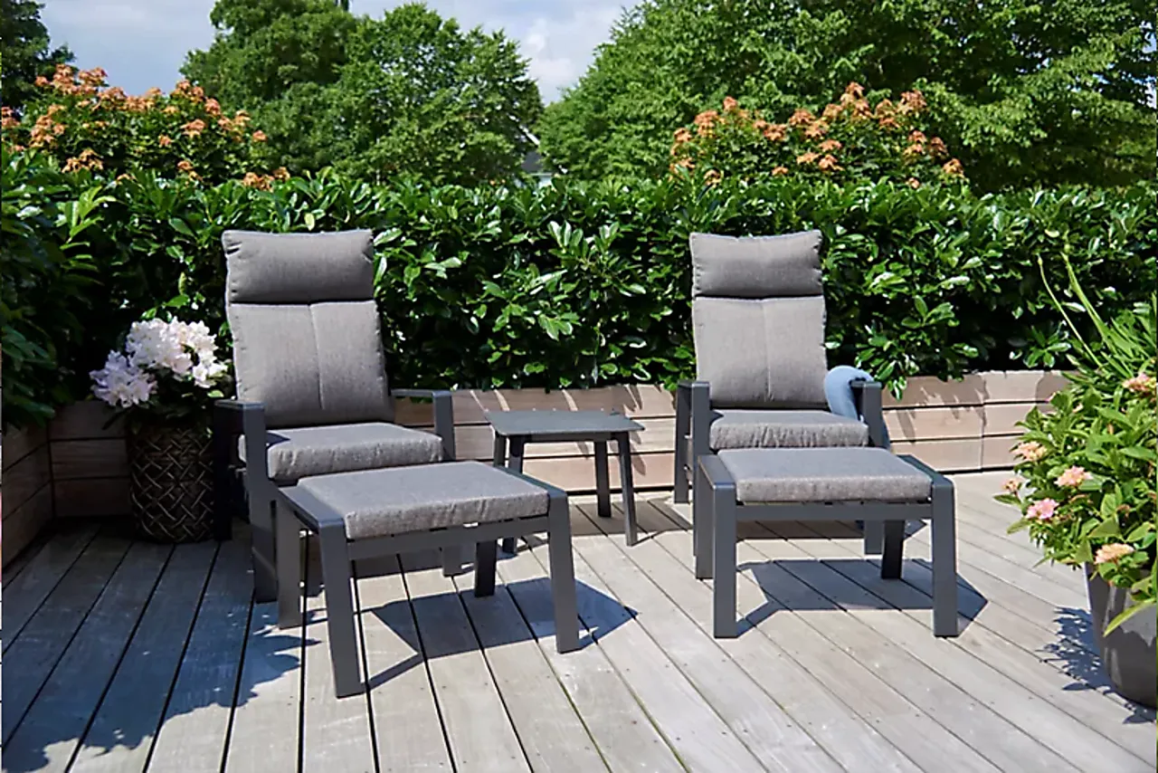 Recliner sett med puter null - null - 3 - Miniatyr