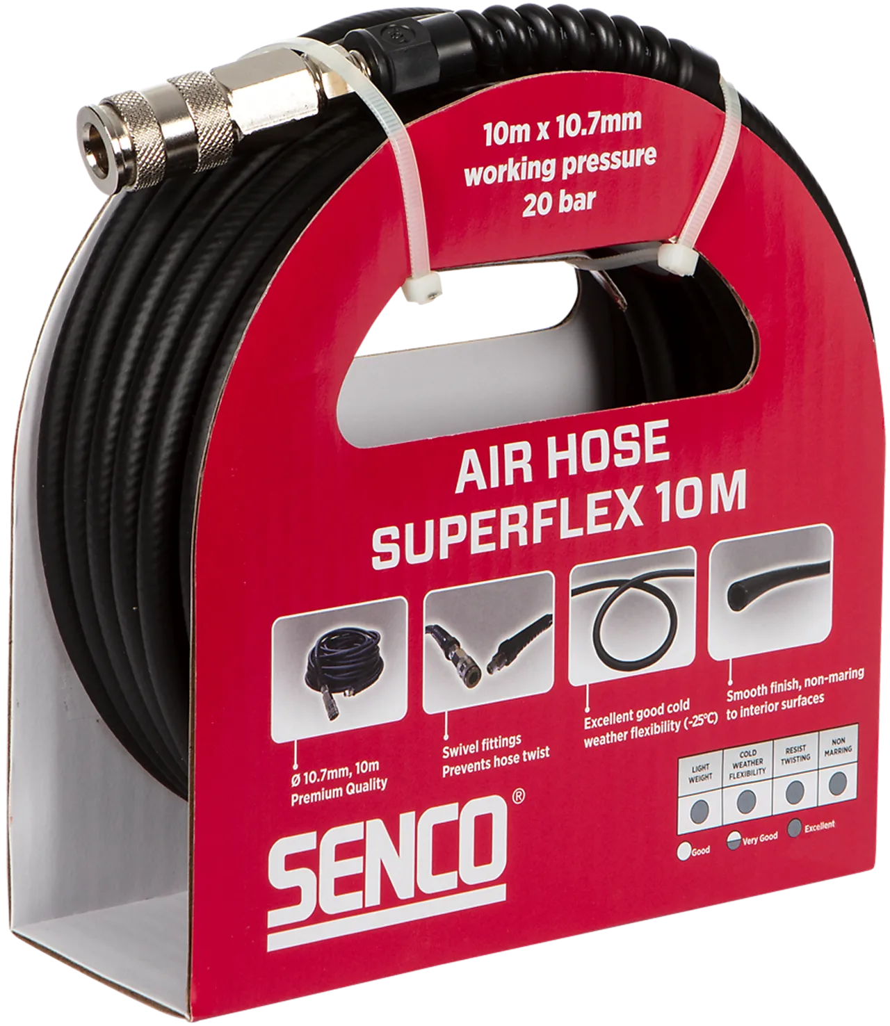 Slangesett superflex 10m (-25°) null - null - 2 - Miniatyr