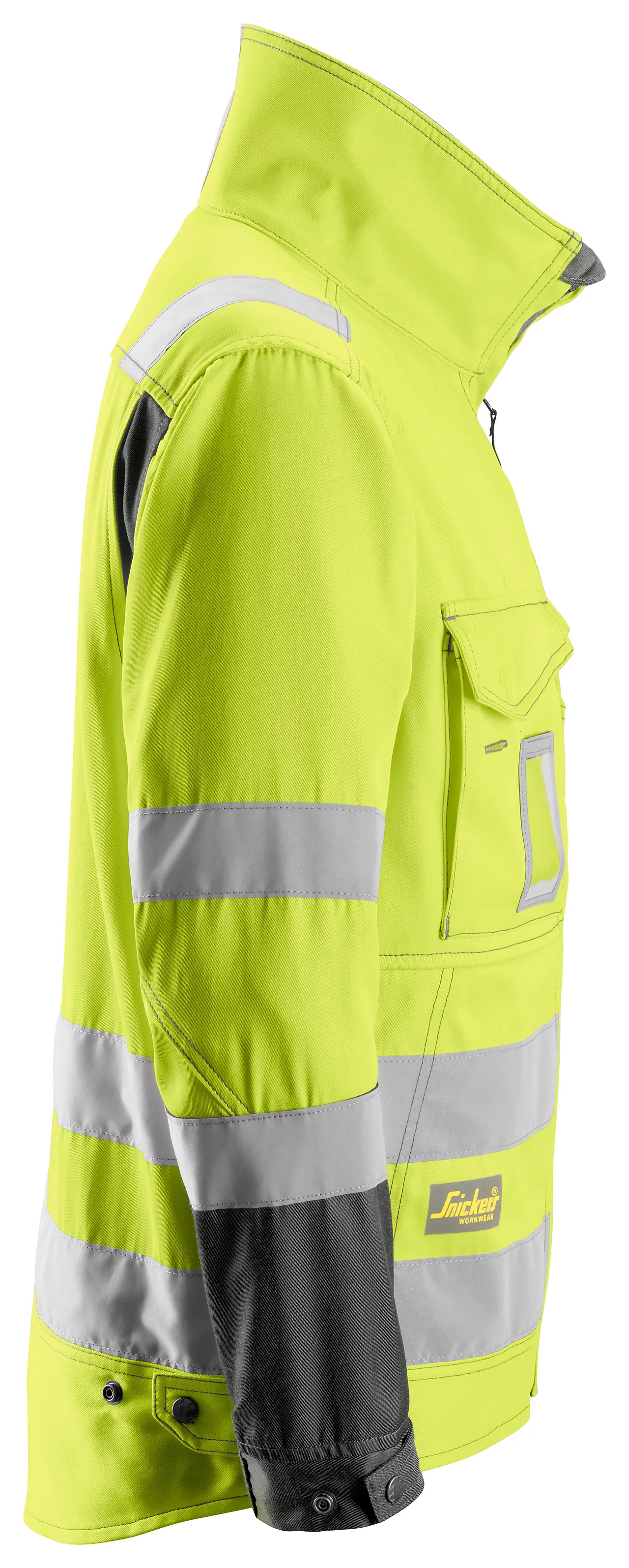 Jakke 1633 gul/dsor S high vis KL3 null - S - 2 - Miniatyr