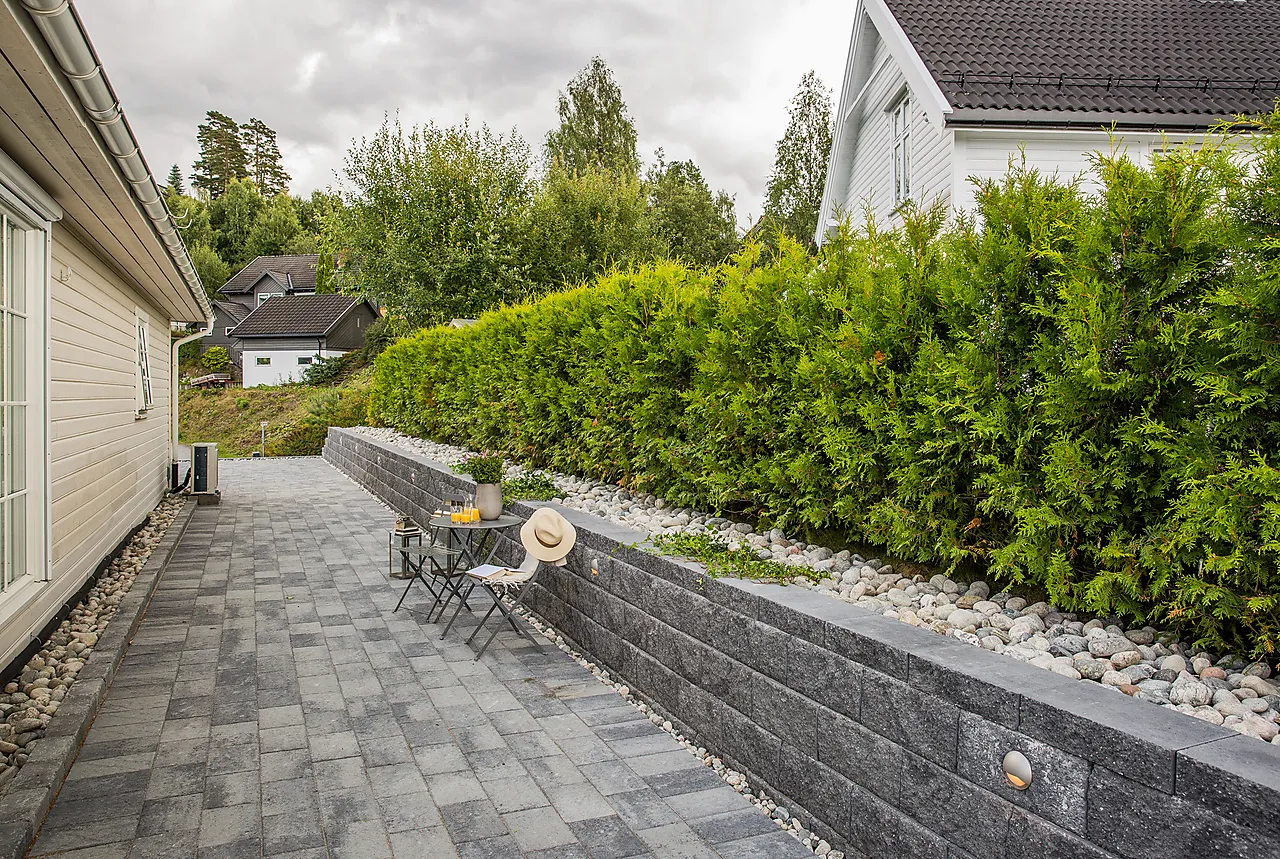 Støttemur vertica toppstein koks mix 45x26,5x10 cm null - null - 2 - Miniatyr