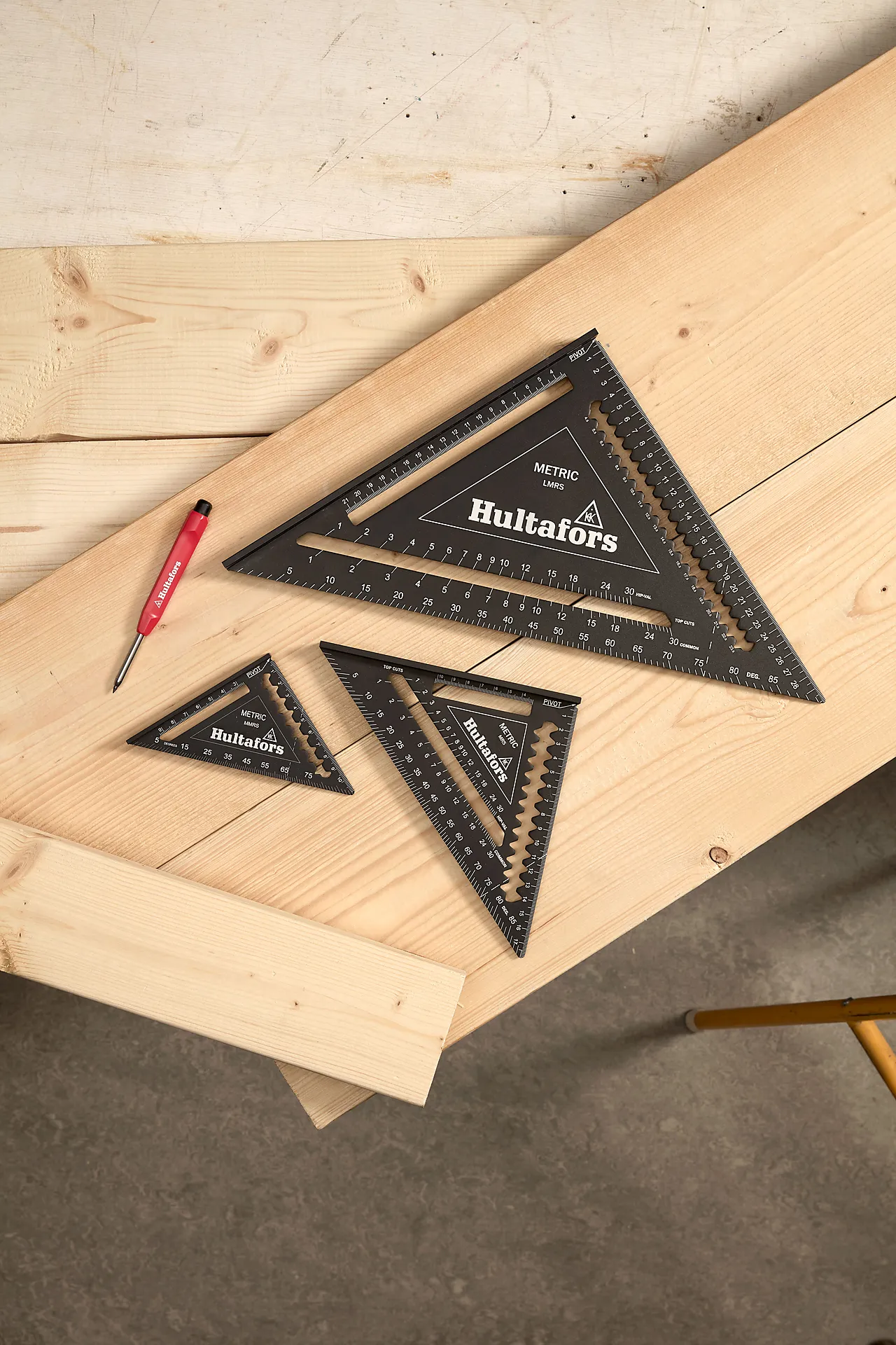 Gradvinkel solid aluminium null - null - 2 - Miniatyr