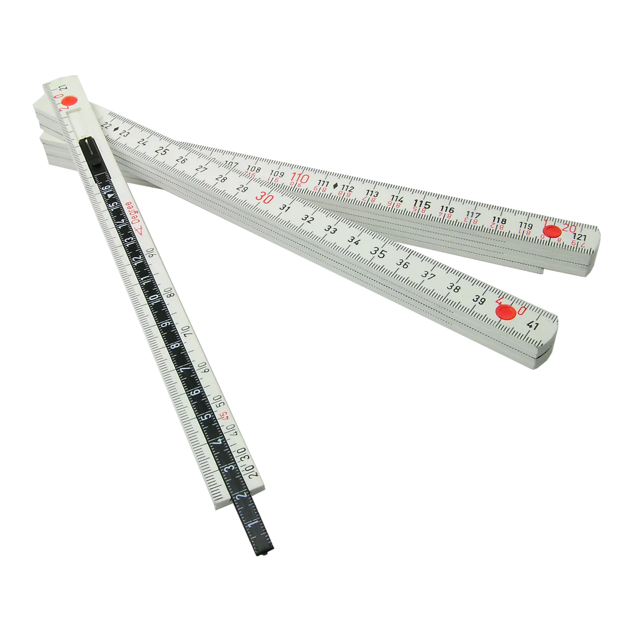 Måleverktøy 101 Meterstokk null - null - 3 - Miniatyr