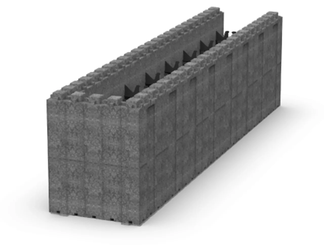 Vartdal veggsystem vpx250 hj/tett b250xh300xl600/600mm null - null - 3 - Miniatyr