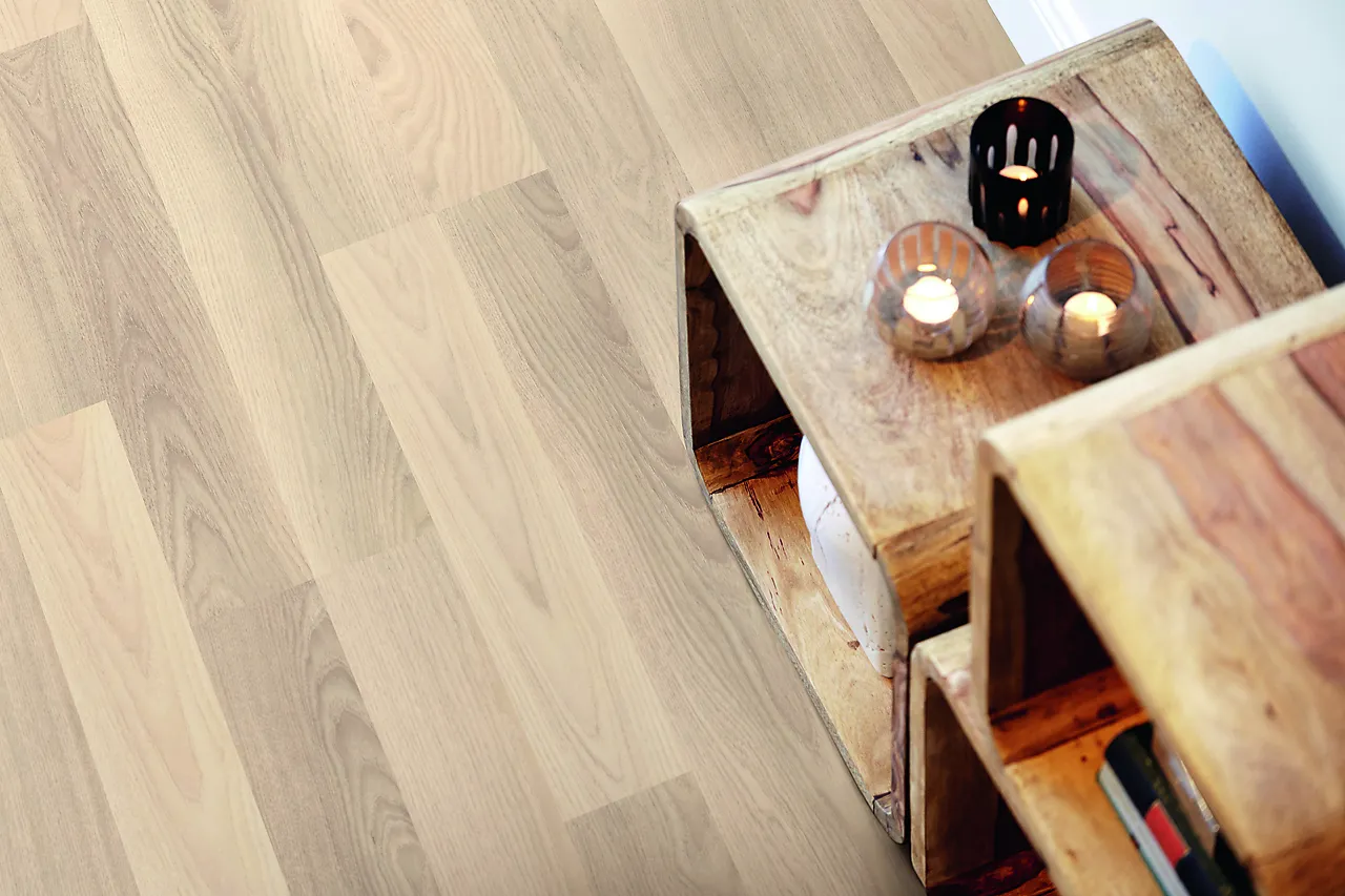 Pergo Nordic Ash 2-strip laminatgulv