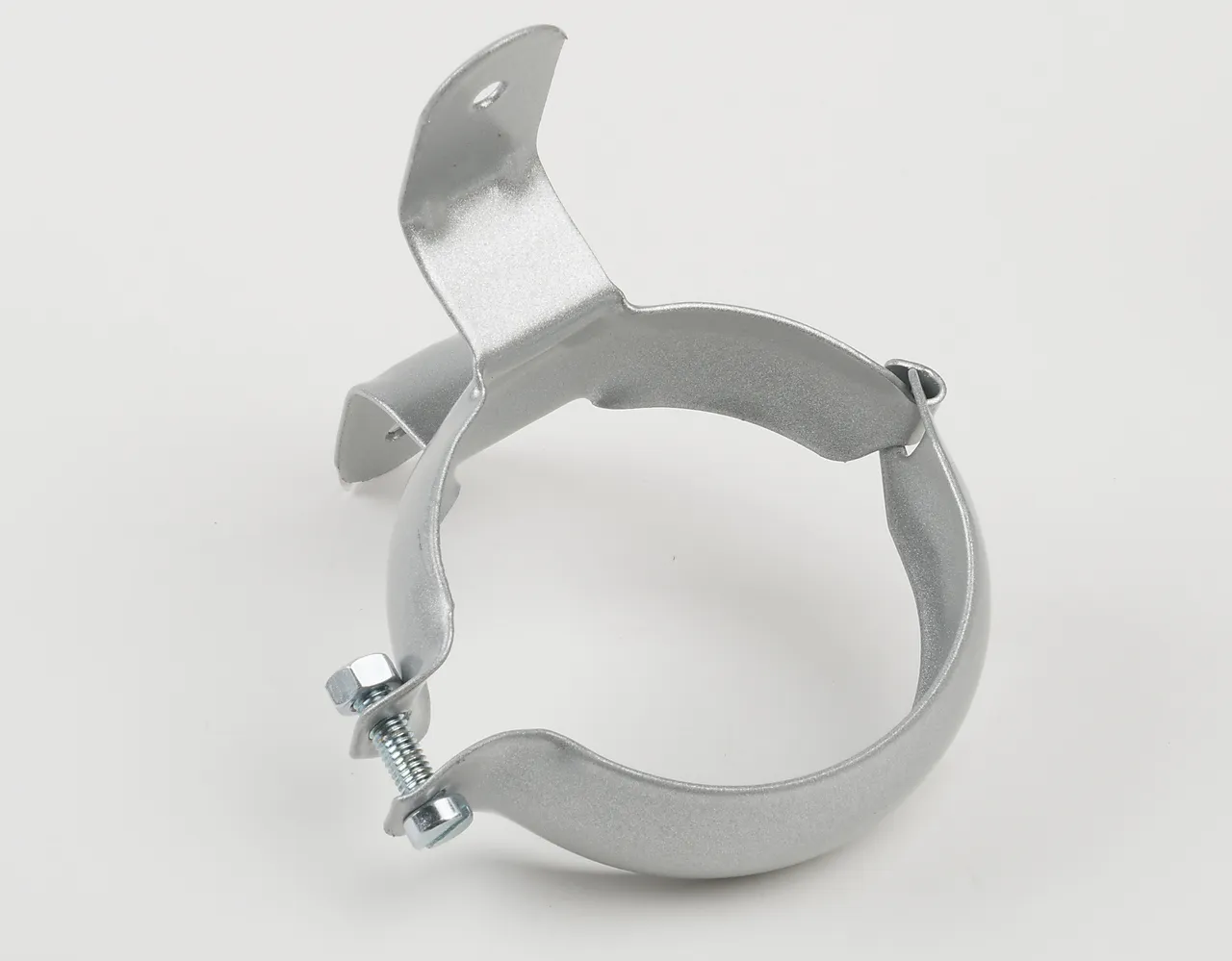 Nedløpsklammer stål 75mm silvisola takrenne Nedløpsklammer stål 75mm silvisola takrenne