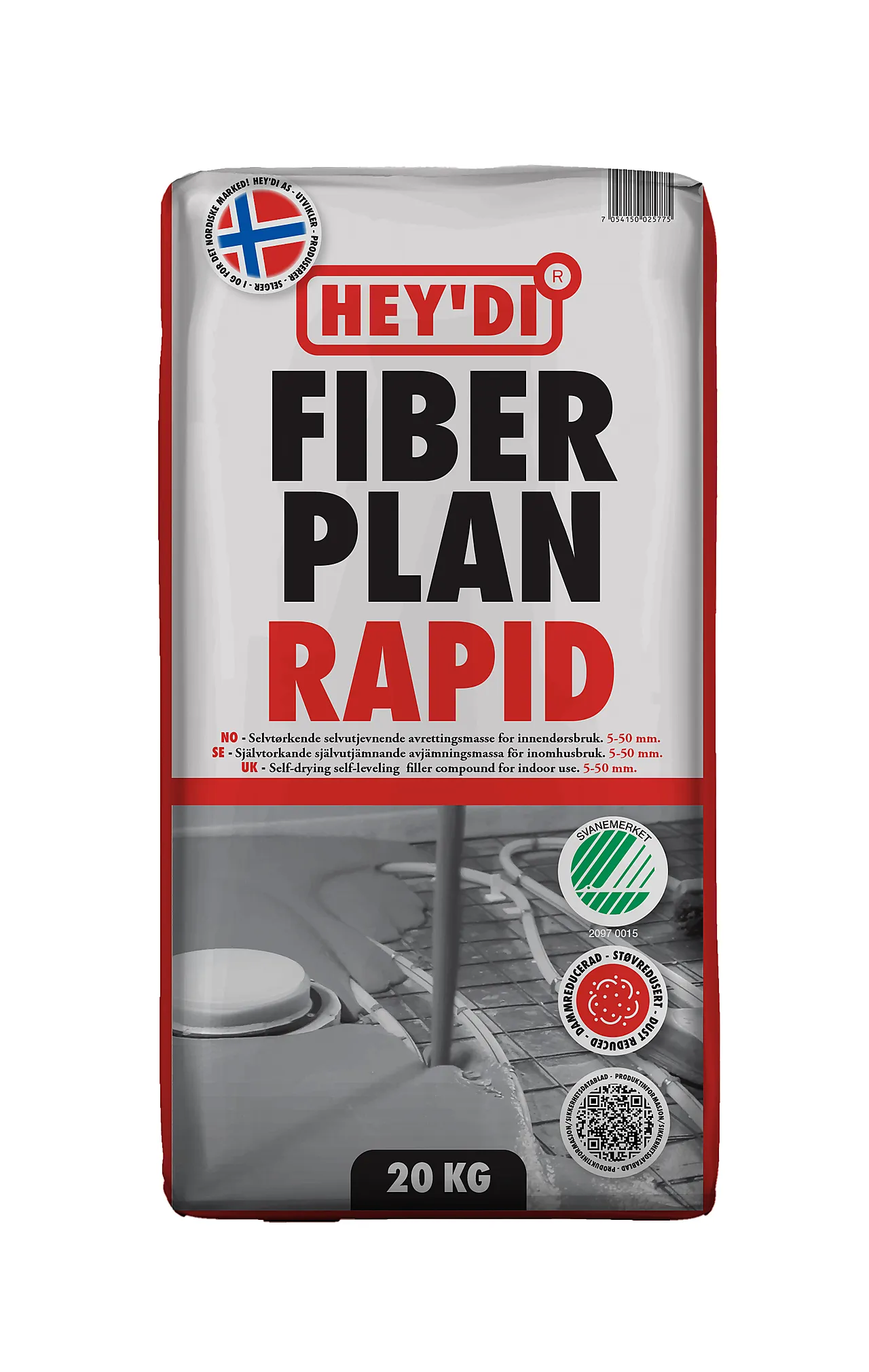 Heydi fiberplan rapid 20kg sparkel Heydi fiberplan rapid 20kg sparkel
