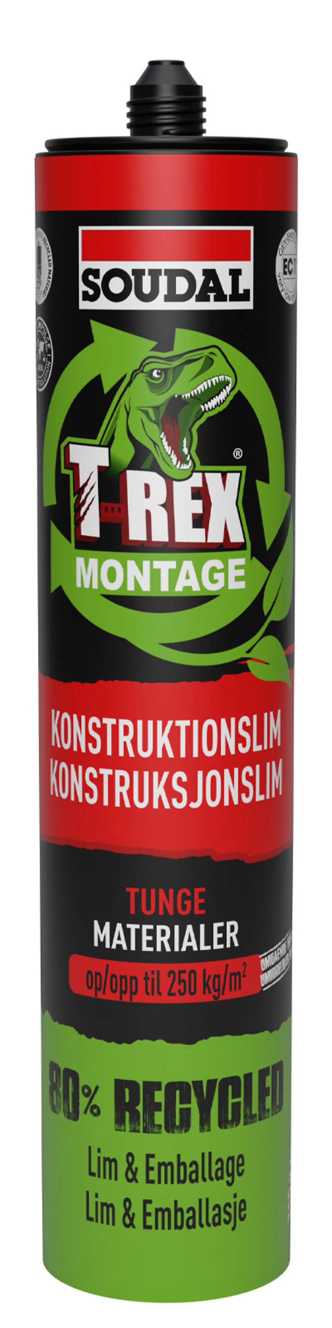 Monteringslim 350 gram tunge materialer Monteringslim 350 gram tunge materialer