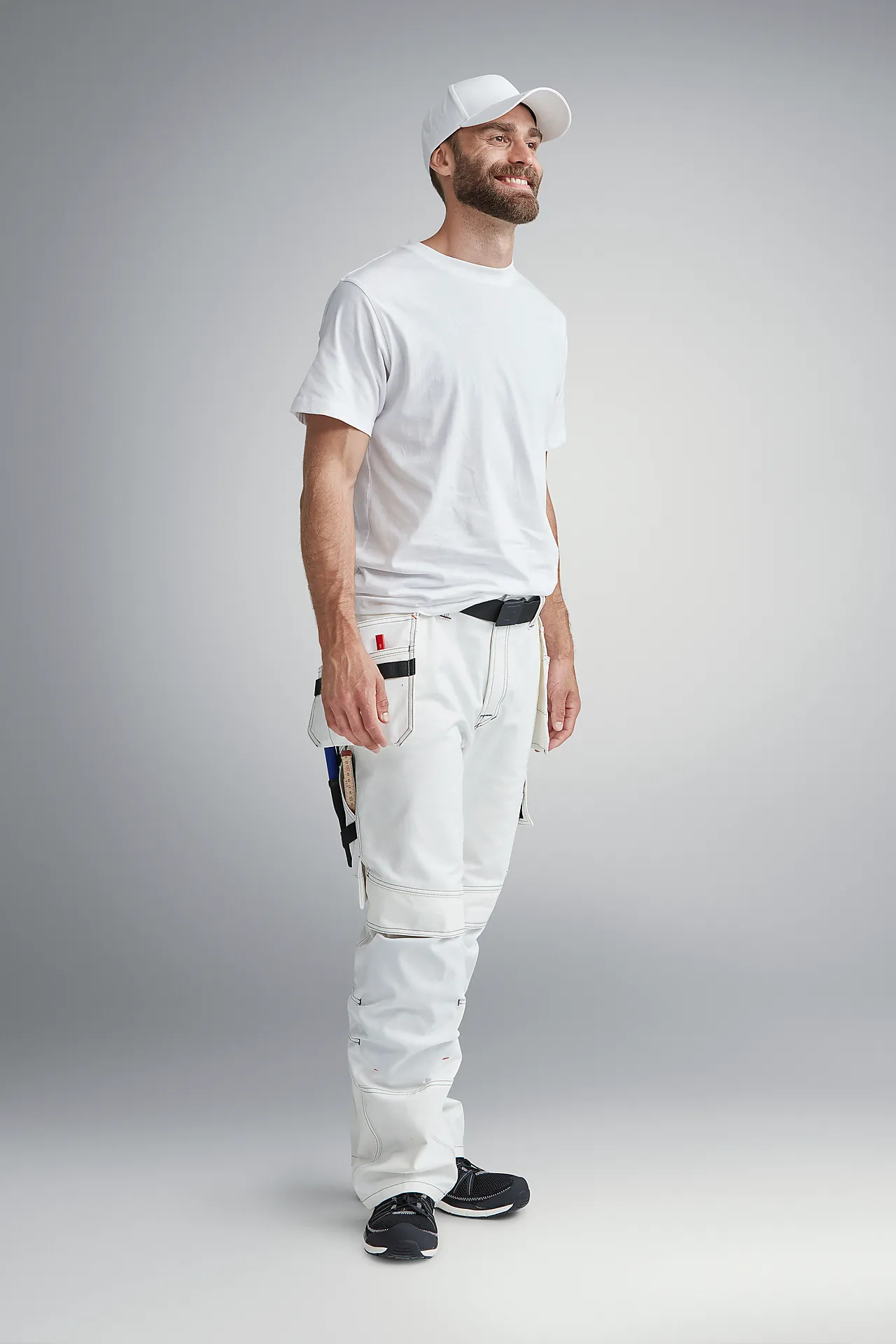 T-skjorte klassisk hvit str S null - S - 2 - Miniatyr