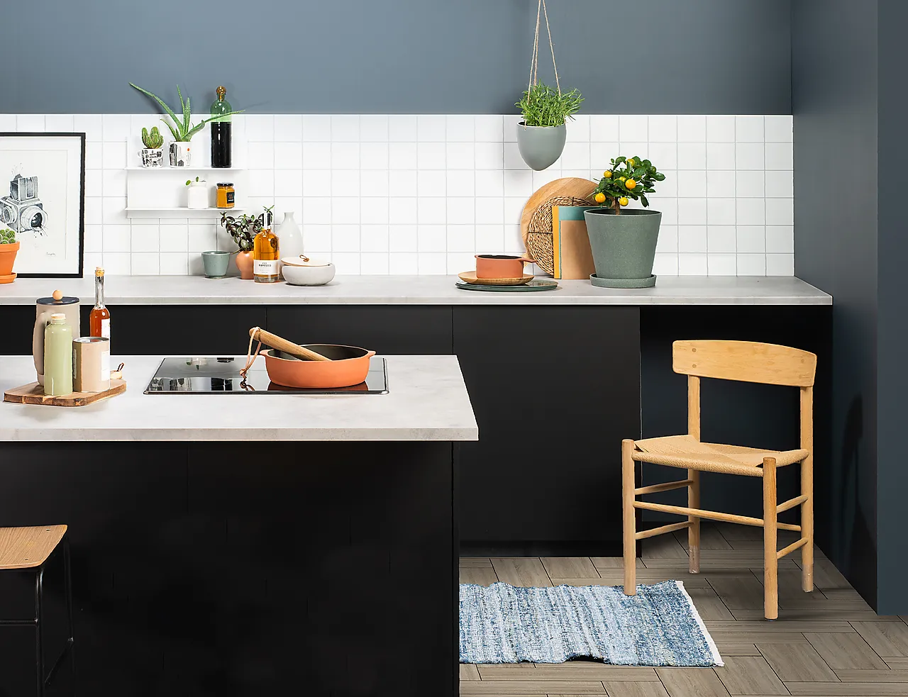 Kjøkkenplate 3091-K40 Denver White høyglans 11x620x580 mm null - null - 2 - Miniatyr