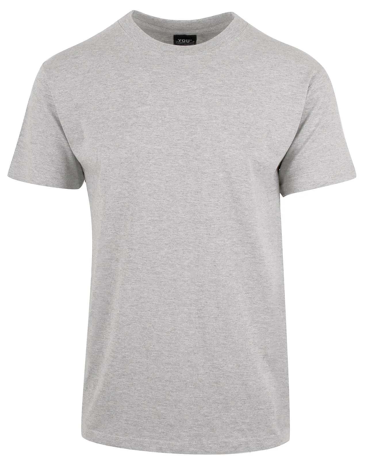 T-skjorte classic 1500 askegrå 3xl kjemmet bomull