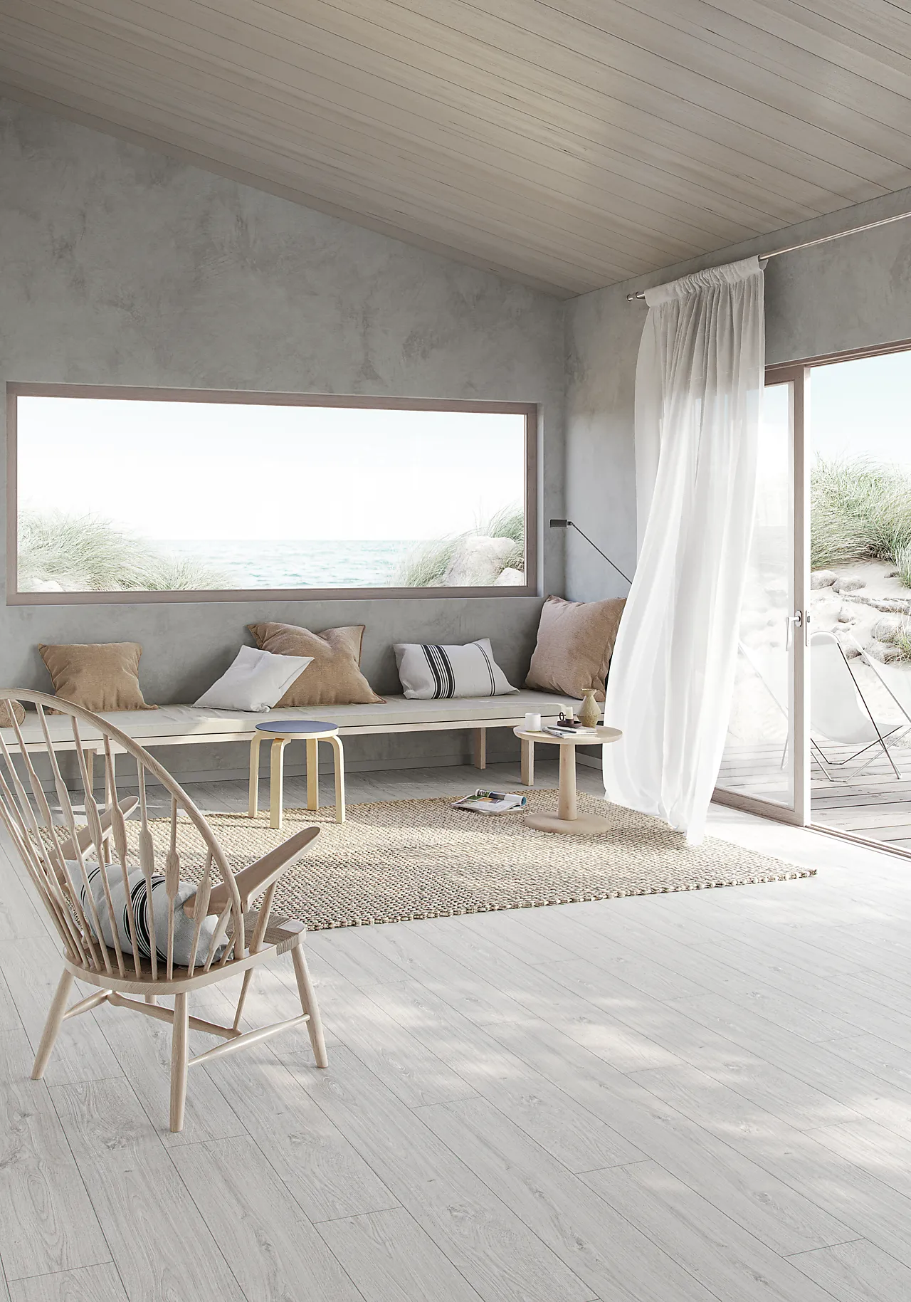 Høytrykkslaminat 1-stav eik original beach null - null - 3 - Miniatyr