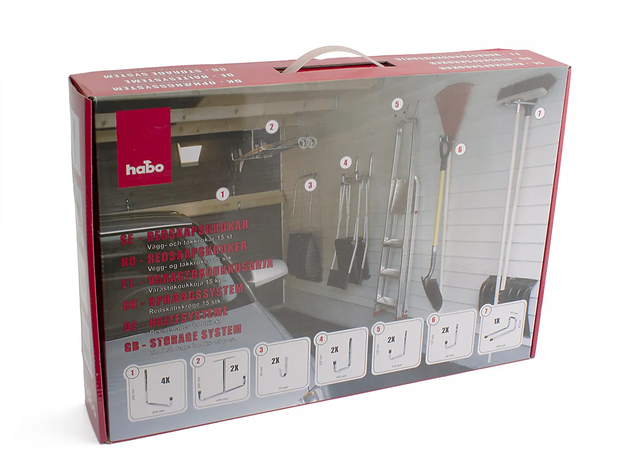Redskapskroksett 8500 15 deler Redskapskroksett 8500 15 deler
