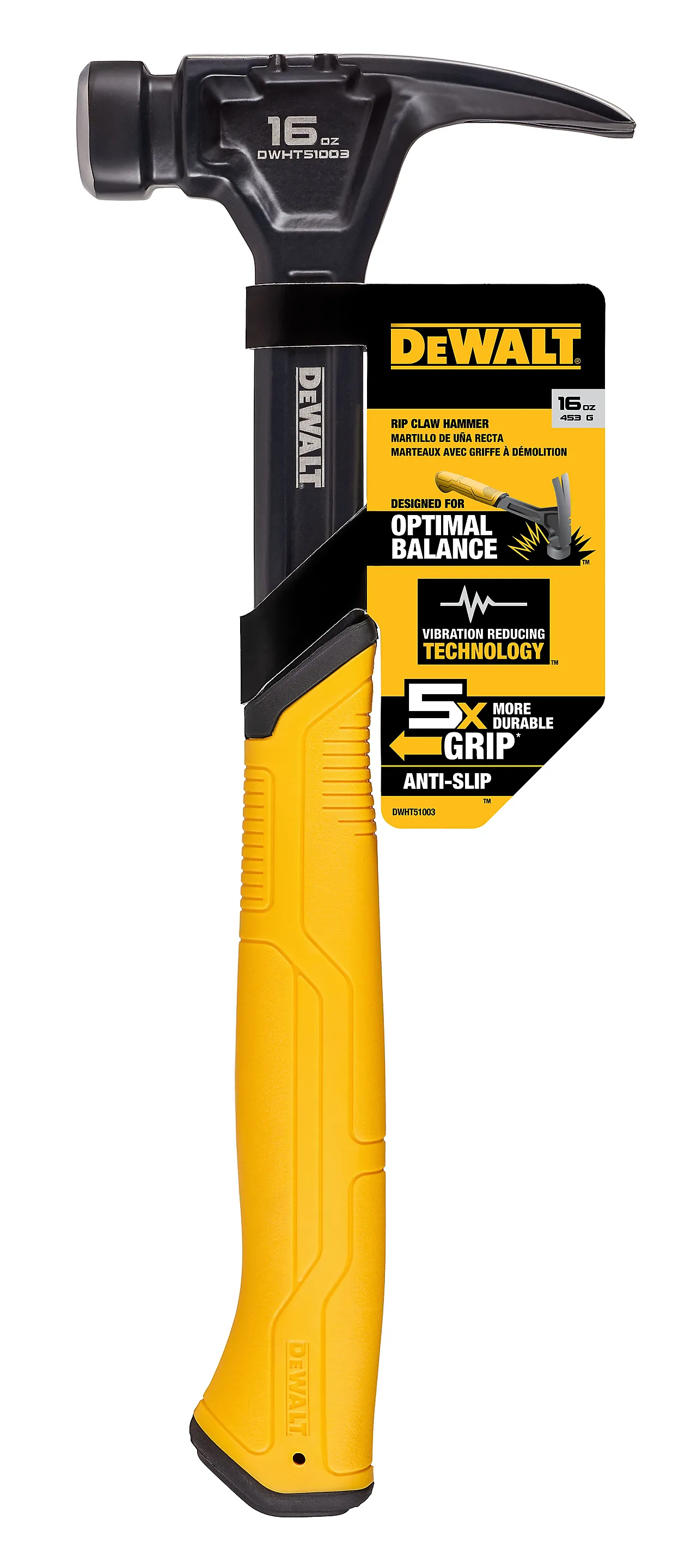 Hammer riv klo 16 oz 454 g glatt