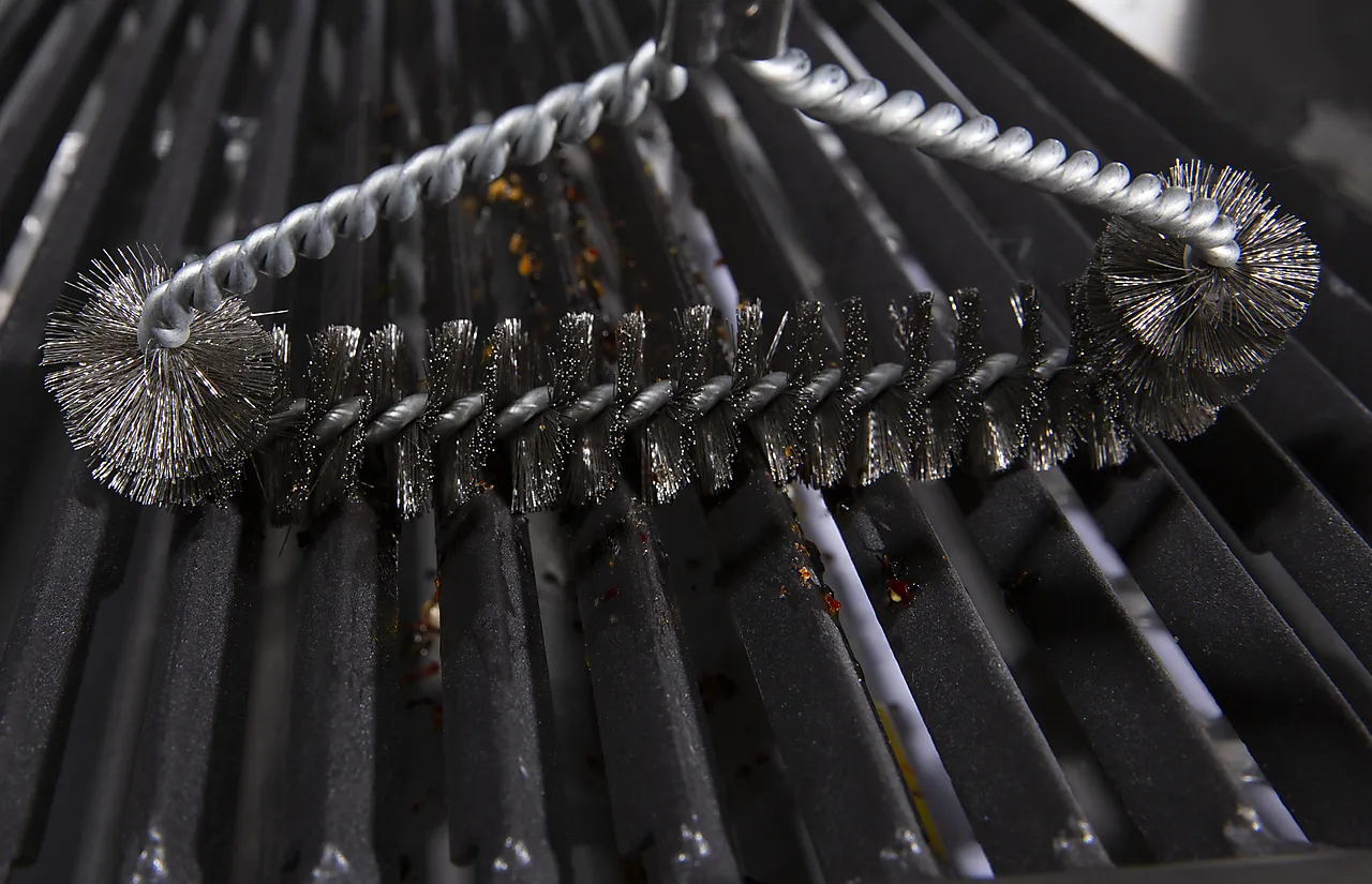 Grillbørste trekantet null - null - 2 - Miniatyr