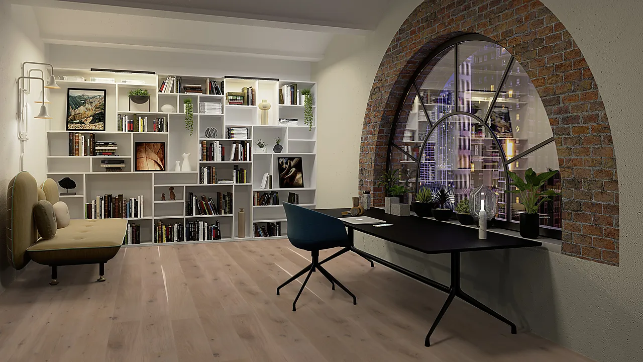 Parkett Eik hvit Vivo Castle Live Matt lakk null - null - 2 - Miniatyr