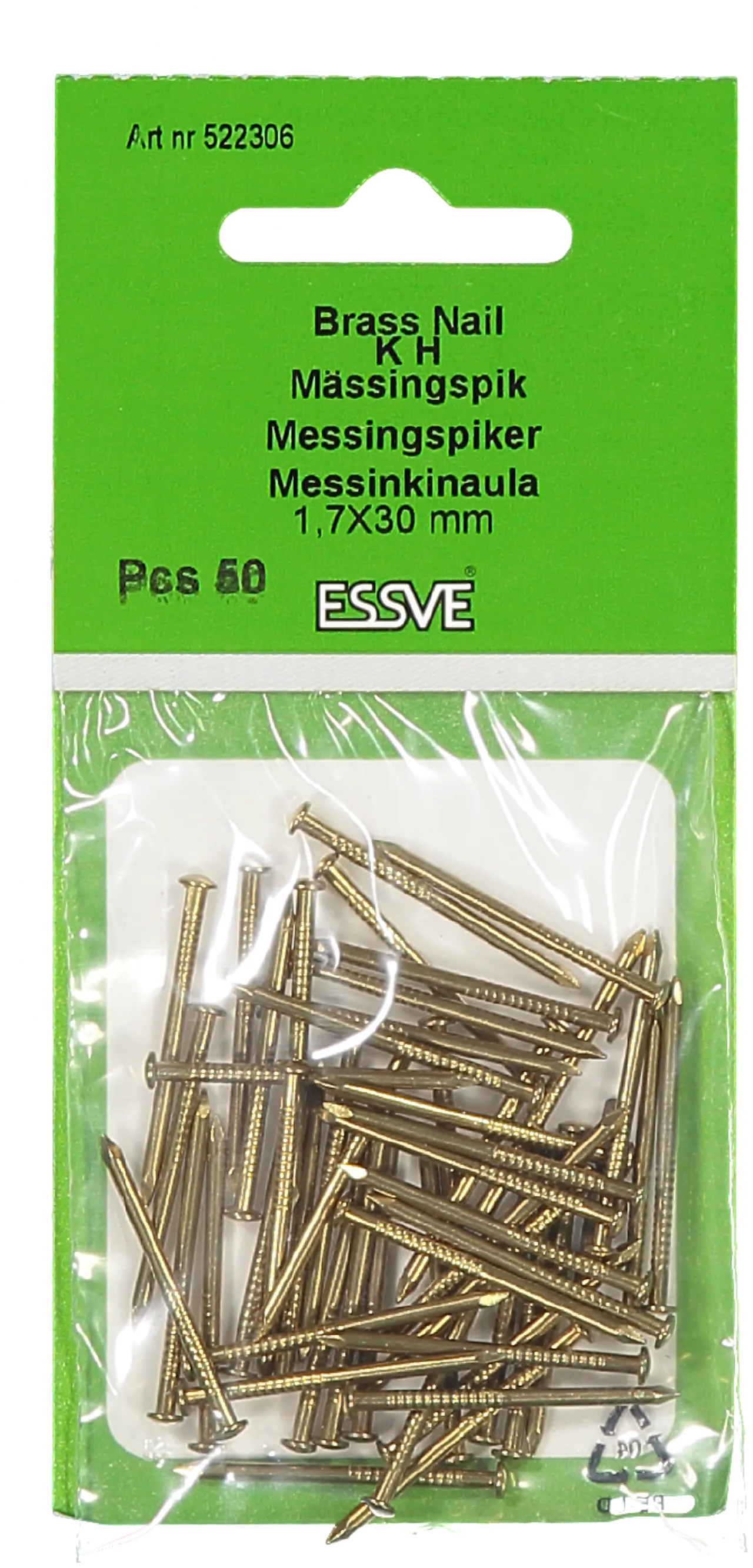 Messingspiker ph 30x1,7 a-50 panhode null - 30 - 2 - Miniatyr