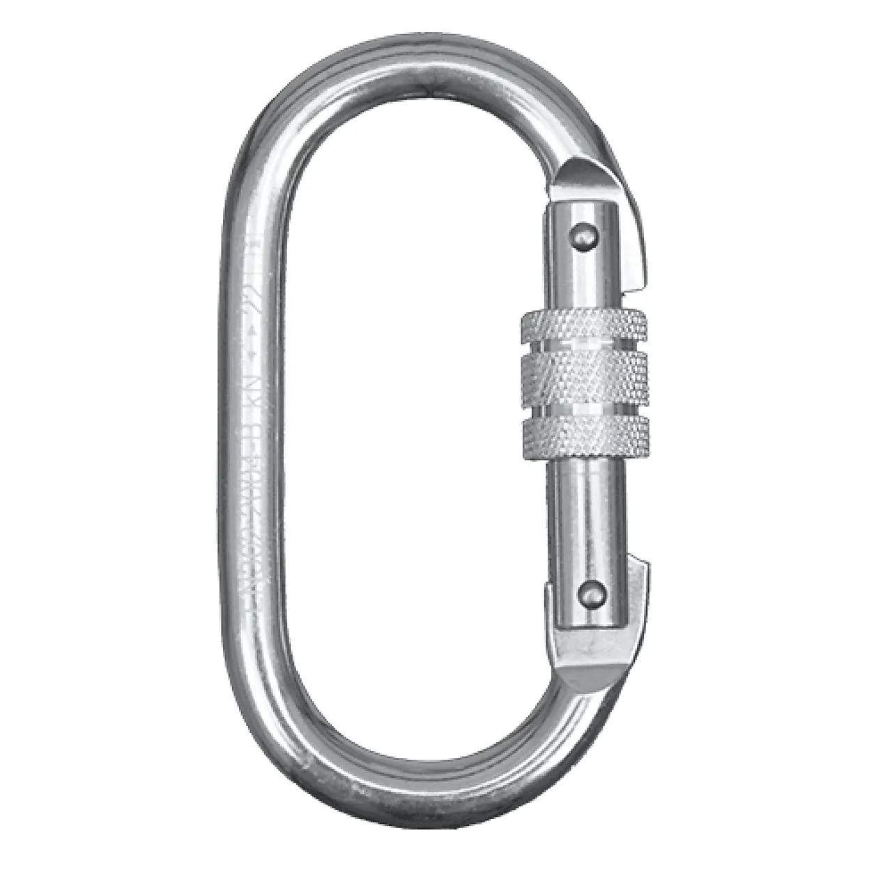 Karabinkrok standard med skruelås Karabinkrok standard med skruelås