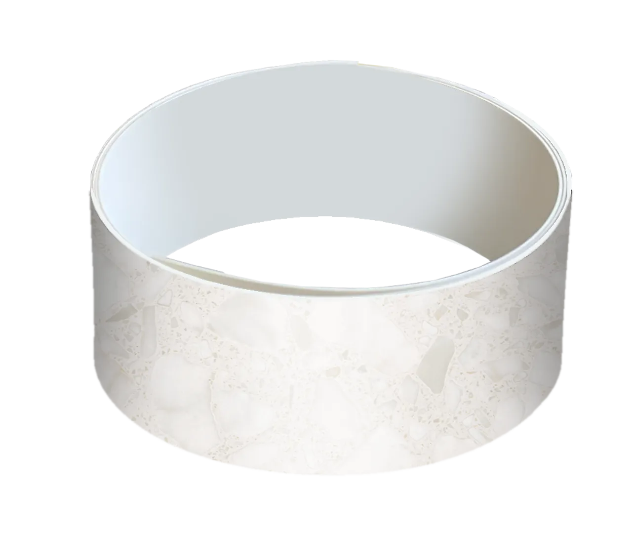 Kantlist abs terrazzo creme 650mm null - null - 2 - Miniatyr