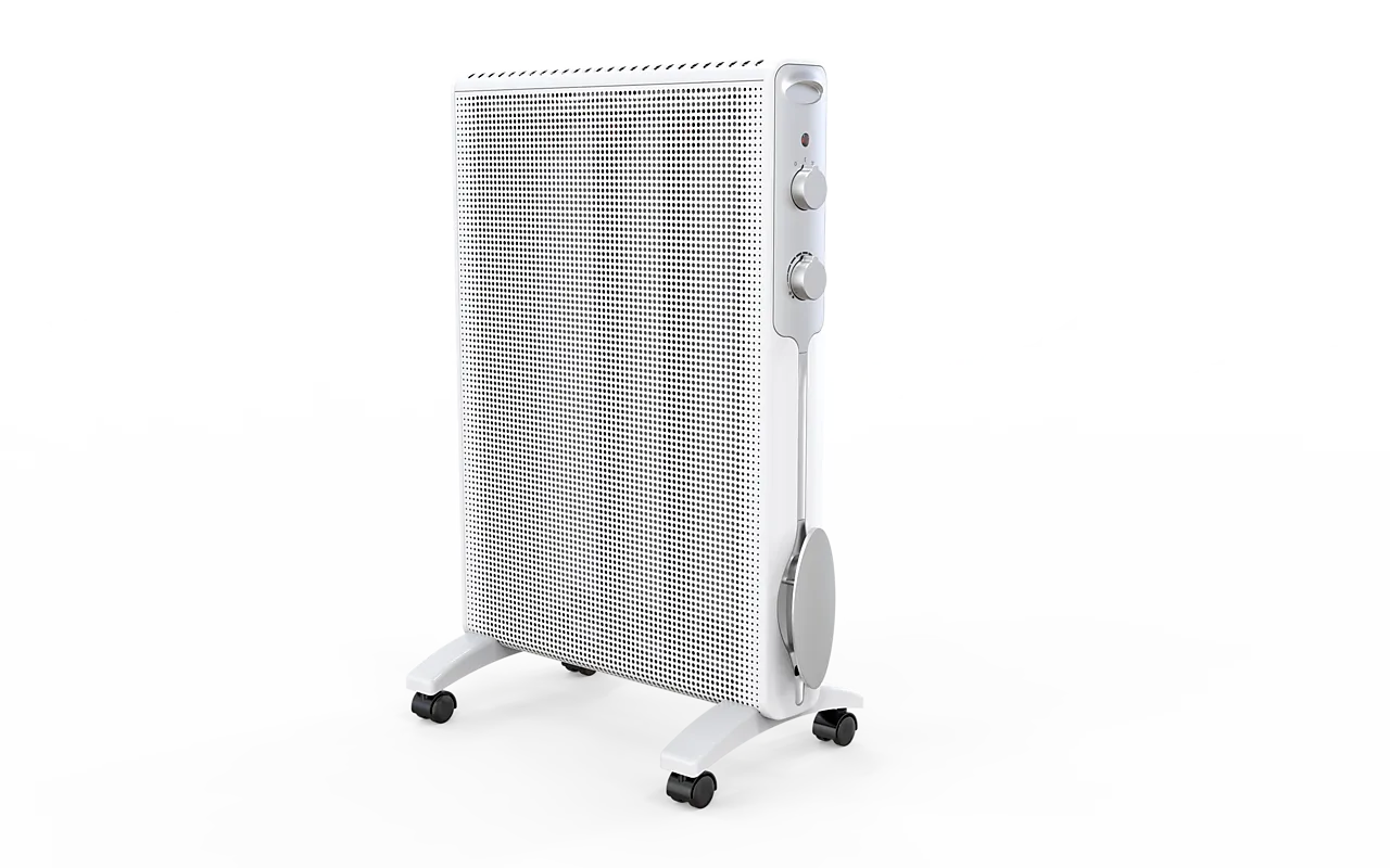 BOOSTER IIH 2000W hvit frittstående varmeovn null - null - 2 - Miniatyr