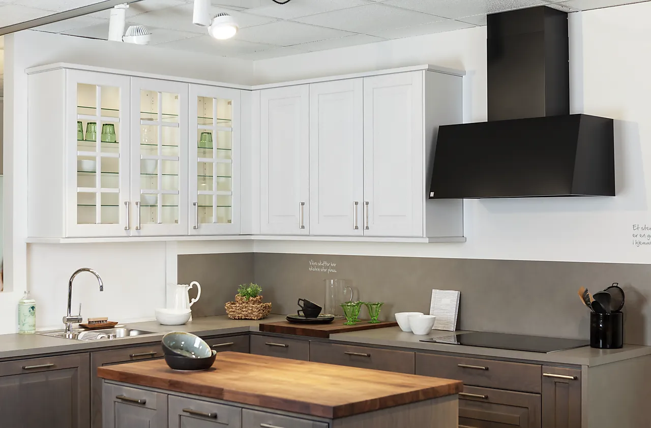 Kjøkkenvifte Grue Sense Vegghengt 80x37 cm null - null - 2 - Miniatyr