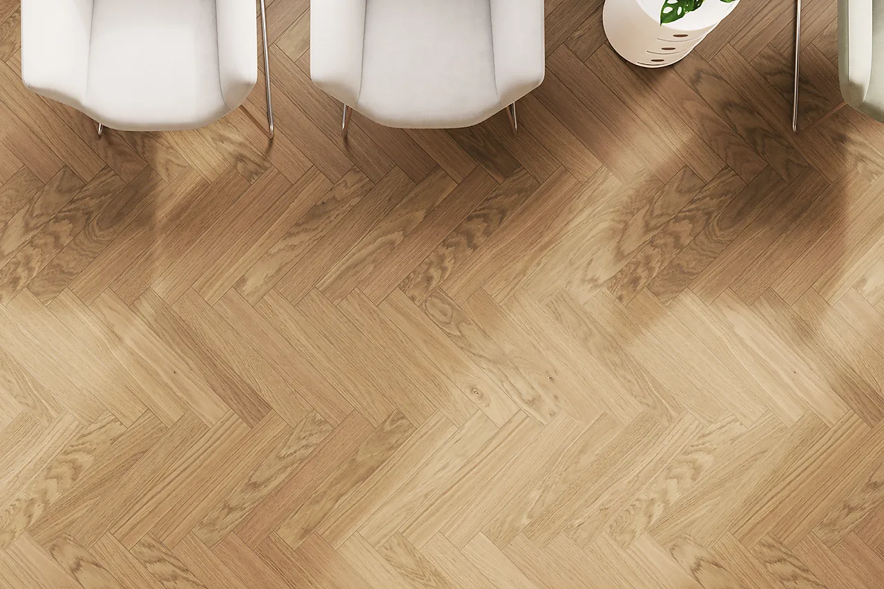 Fiskeben Eik Herdet Tre Skedvi V2 Gulv