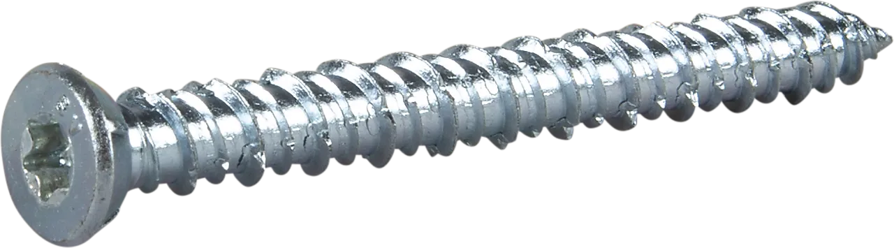 Betongskrue senkhode 7,5 x 72 mm 100 stk Betongskrue senkhode 7,5 x 72 mm 100 stk