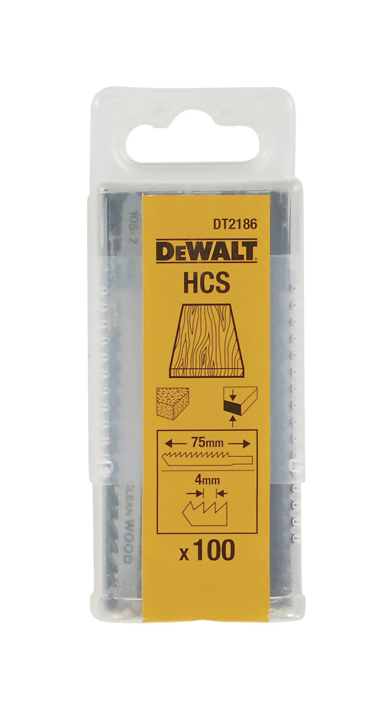 Stikksagblad HCS for treverk opptil 60 mm null - null - 2 - Miniatyr