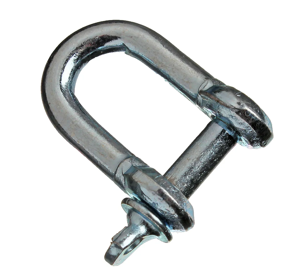 Sjakkel m5 2 stk blå Sjakkel m5 2 stk blå