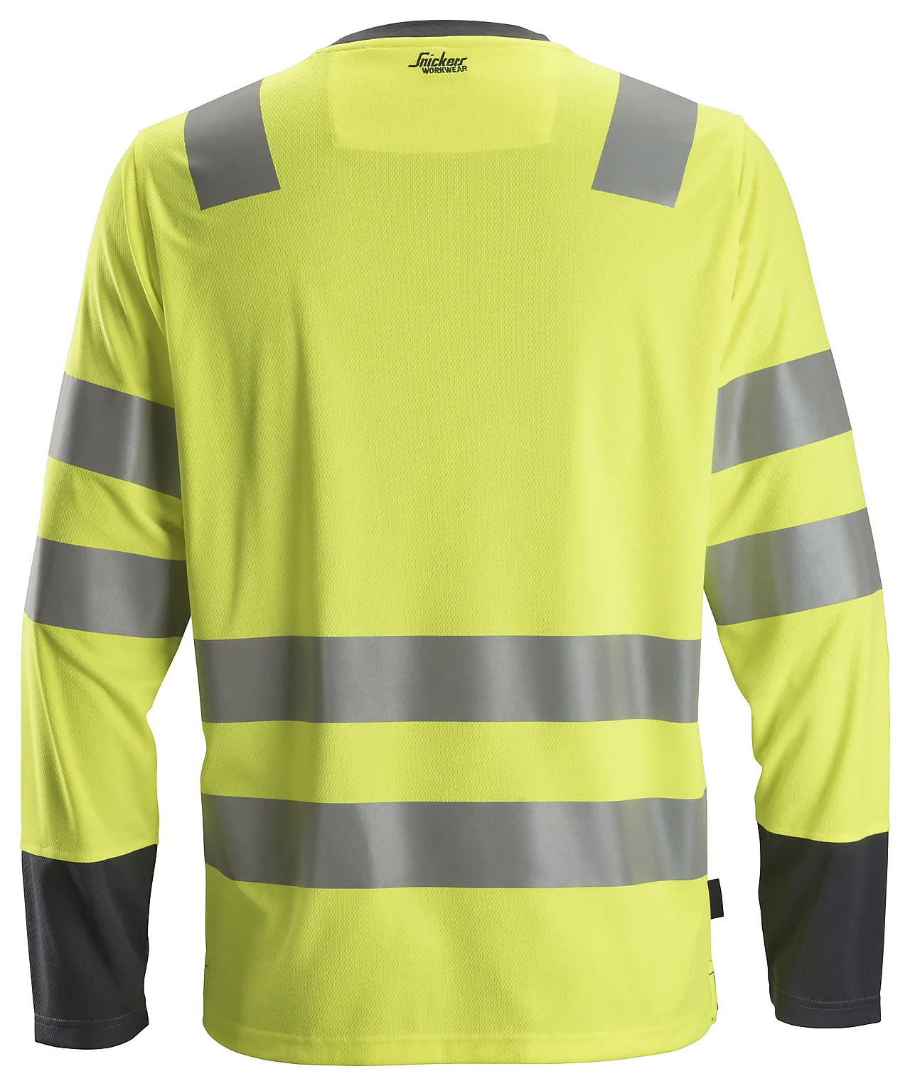 Arbeidstrøye high-vis gul/mørk grå str XXXL null - XXXL - 2 - Miniatyr