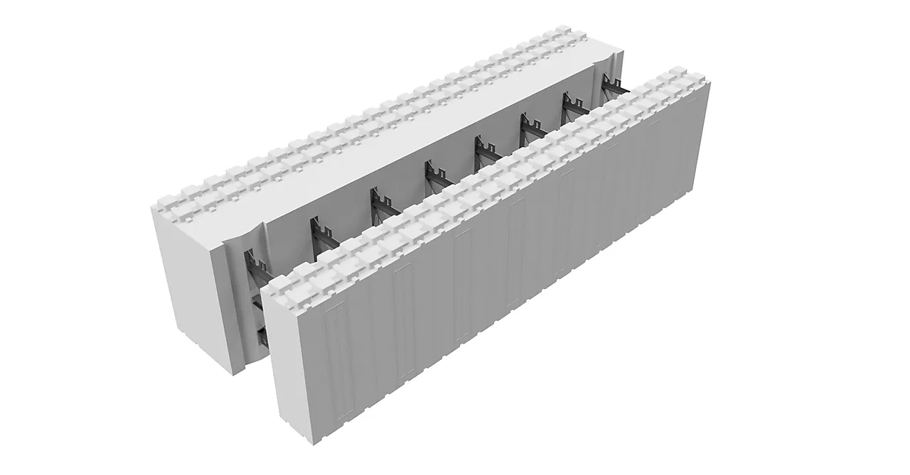 Thermomur 450 standardblokk 300x450x1200mm