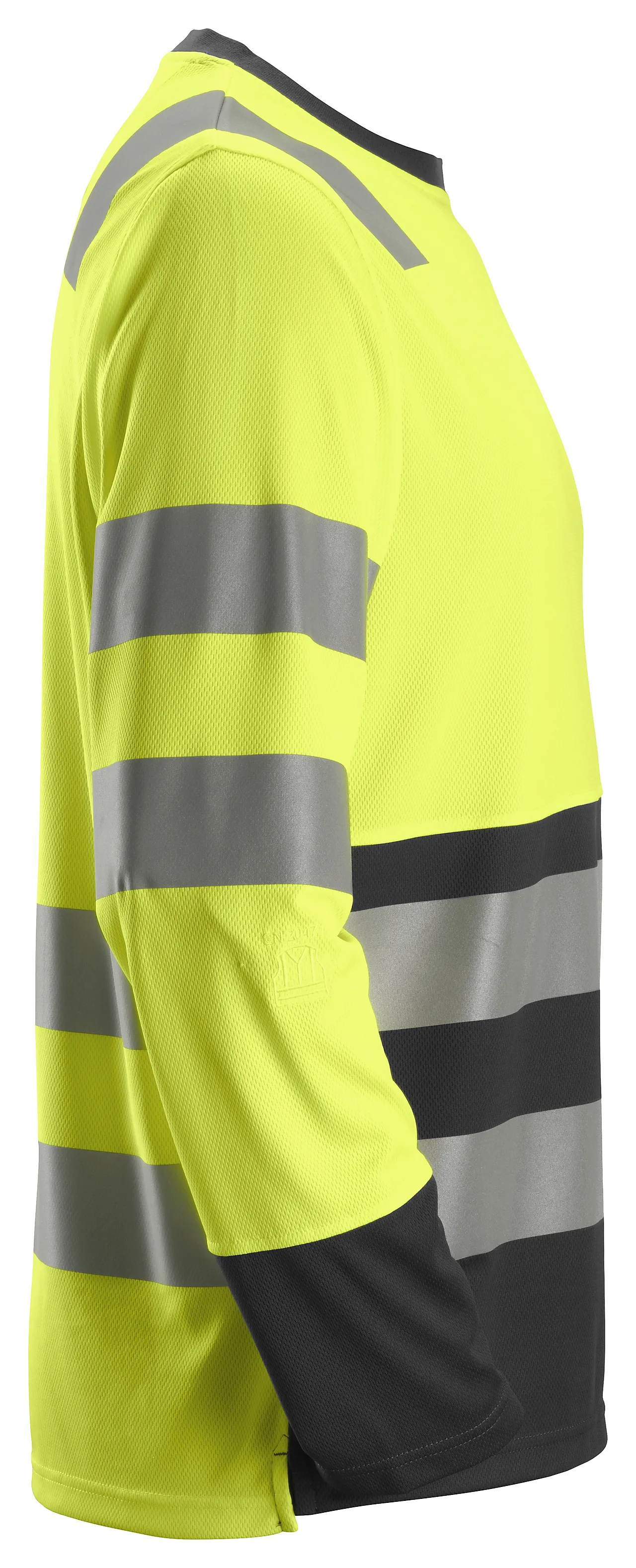 Arbeidstrøye high-vis gul/sort str XL null - XL - 3 - Miniatyr
