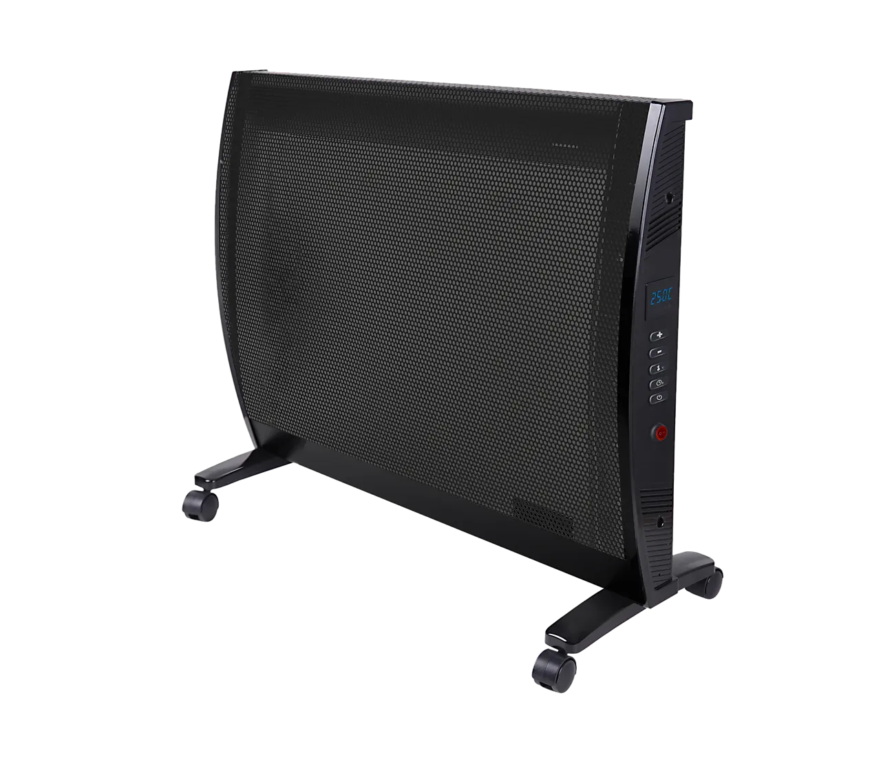 BOOSTER 2000W sort varmeovn frittstående