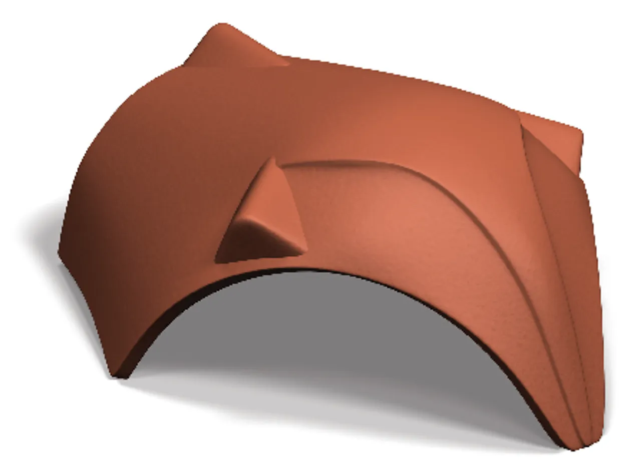 Valmklokke naturrød ubehubehandlet null - null - 2 - Miniatyr