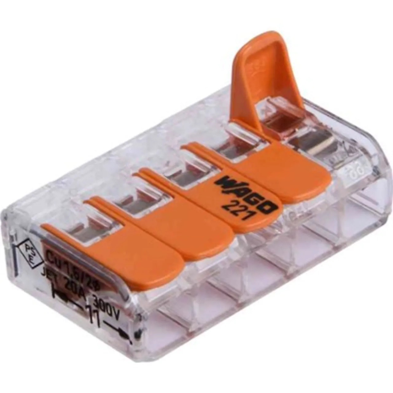 Koblingsklemme wago 5x0.08-2.5 mm