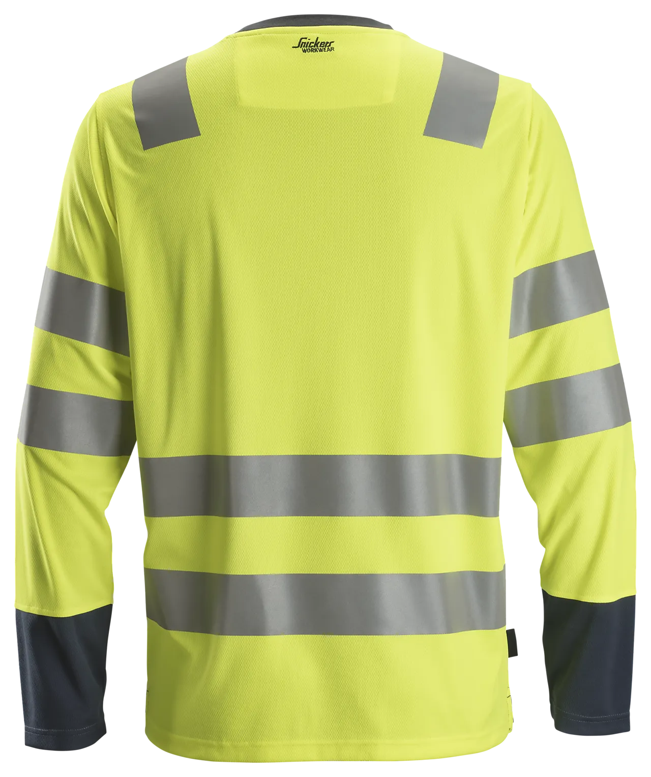 Arbeidstrøye high-vis gul/mørk blå str XL null - XL - 3 - Miniatyr