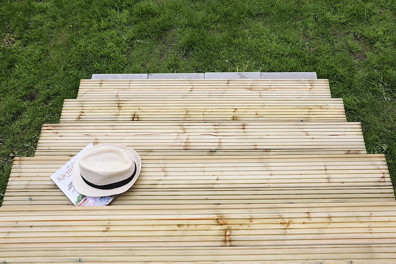 Trappetrinn sett med antiskli 160 cm null - null - 2 - Miniatyr