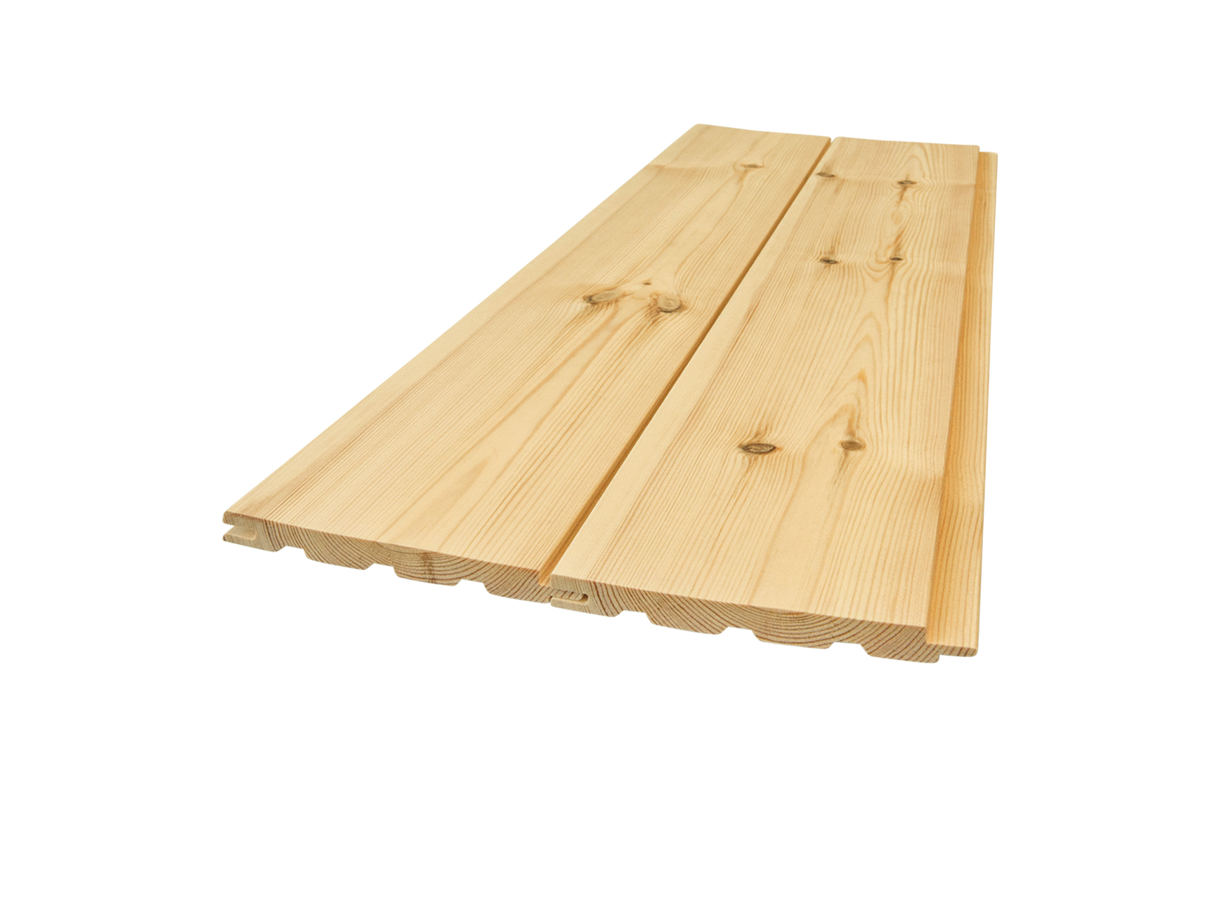 Furu 14x120 sprekkpanel interiør | Optimera.no