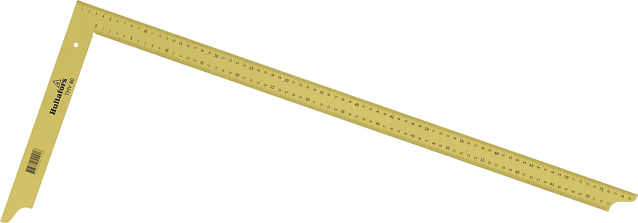 Tømmermansvinkel 80 cm klingelengde