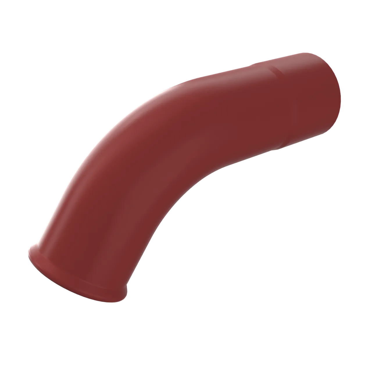 Utkast til nedløpsrør 85 mm rød null - null - 2 - Miniatyr